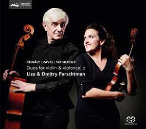Liza & Dmitry Ferschtman: Duos for Violin & Violoncello (Download)
