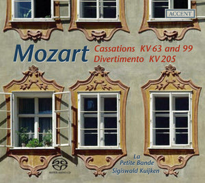 Mozart: Cassations & Divertimento (SACD)